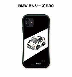 MKJP iPhoneケース グリップケース 耐衝撃 車好き プレゼント 車 BMW 5シリーズ E39 送料無料
