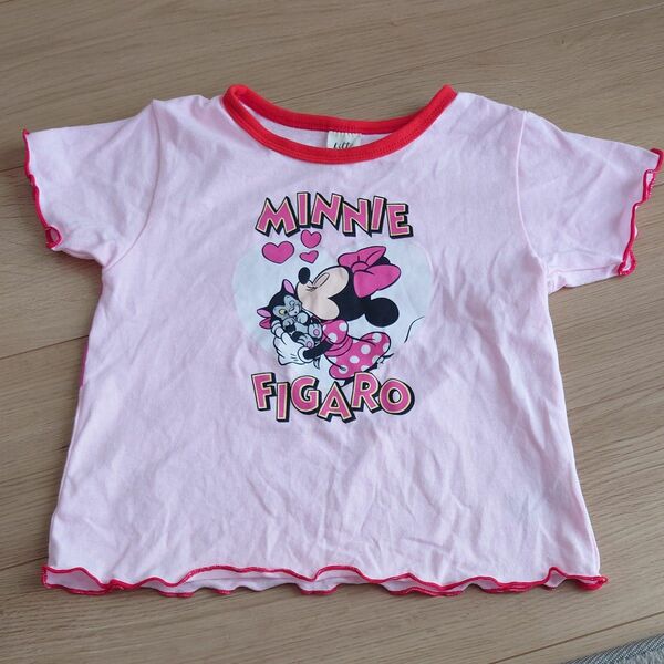 littc Disney　ディズニー　しまむら　ミニーちゃん　 Tシャツ 半袖 半袖Tシャツ 女の子