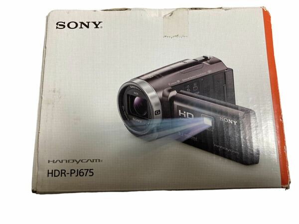 ソニー SONY ビデオカメラ Handycam 光学30倍 内蔵メモリー32GB ホワイト HDR-PJ675 TC