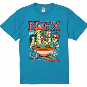 NOFXファイルツアー　ラーメンTシャツ 半袖Tシャツ