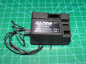 .[NER-722XA ALPINA for ]JR PROPO Japan .. control AM 27MHz receiver 