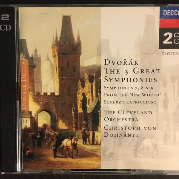 入手困難廃盤 ドホナーニ指揮クリーヴランド管 ドヴォルザーク 後期交響曲集(2枚組)