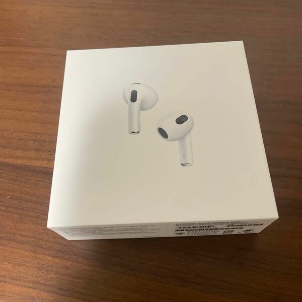 アップル Apple AirPods （第3世代 エアーポッズ） ワイヤレスヘッドフォン MPNY3J/A