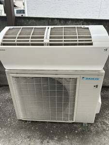 1円スタート ダイキン DAIKIN ルームエアコン 18畳 2020年製 リモコン付 室内機AJT56XCP-W 室外機AJR56XCP 生活家電 クーラー y-042301-124