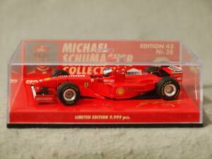 フェラーリ F300 'Tower Wing' 1998年 #3 M.シューマッハ Minichamps M.シューマッハ コレクション 1/43 510 984333 