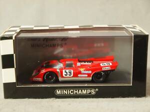 ポルシェ 917K 1970年 GP de Magny-Cours #59 デビット パイパー Minichamps 1/43 430 706759