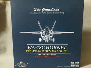 1/72 F/A-18C ホーネット アメリカ海軍 VFA-192 ゴールデン ドラゴンズ Witty Wings WTW-72-026-006