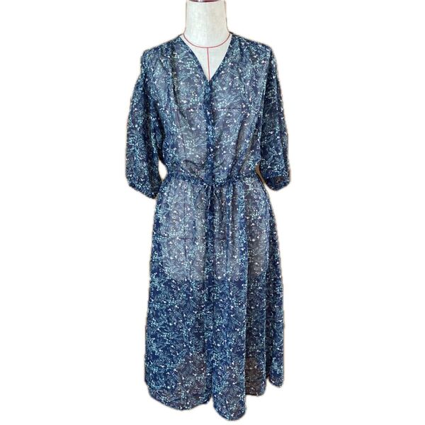 未使用 chocol raffine robe 花柄ワンピース