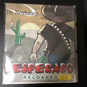 卓球　粒高　デスペラード新作　DESPERADO RELOADED 　黒 OX