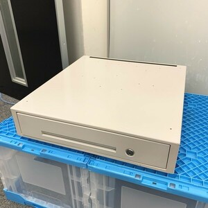 @S1589/1 現状品/保証無し 富士通テック TEC 標準ドロアー DRW-4650V-F1 (フェアホワイト) 鍵1本付属