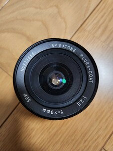 Spiratone Plula-coat 20mm F2.8 FDマウント用