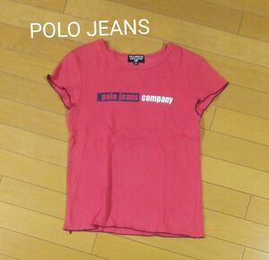 POLO JEANS ラルフローレン　半袖Tシャツ 赤　綿100%