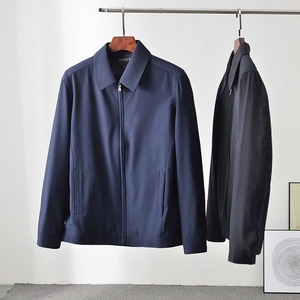 S0156-3XL■新品 ジャケット ブルゾン ビジネス メンズ 長袖 紳士 日常 無地 ファッション シンプル