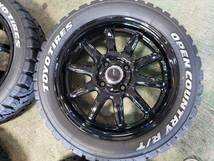 ハスラー等　トーヨータイヤ　OPEN COUNTRY　１５インチ　４．５Ｊ　＋４５　PCD１００　４穴　AＺ－ｓｐｏｒｔｓ_画像2