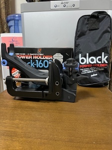 ◆美品◆　DAIWA (ダイワ）パワーホルダー　black-160R　キャリーバック付き