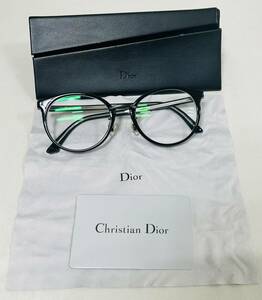 【MIA11263SH】1円スタート Dior ディオール 眼鏡 ケース付き 度入り ｎ°39Ｆ メガネ アイウェア 服飾小物 当時物 長期保管品 現状品 