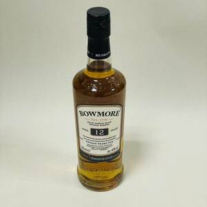 【MIA-11303YN】１円 ～ 未開栓 BOWMORE 12年 ボウモア アイラ シングルモルト スコッチ ウイスキー 350ml 40% 古酒 