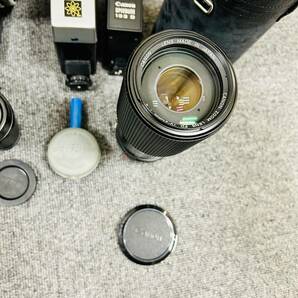 【MIA11119SH】1円スタート カメラ レンズ ケース おまとめ CANON PHOTO PLAZA KAKO ストロボ 双眼鏡 長期保管品 現状品の画像9