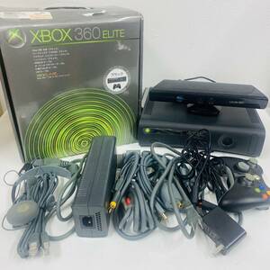 [TK-13479IM]1 jpy ~ XBOX360 ELITE 120GB game machine body black accessory have game home use video game operation not yet verification junk 