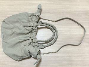 [MIA11320SH]1 jpy start ANTEPRIMA MISTO Anteprima Mist wire bag 2WAY bag lady's long-term keeping goods present condition goods 
