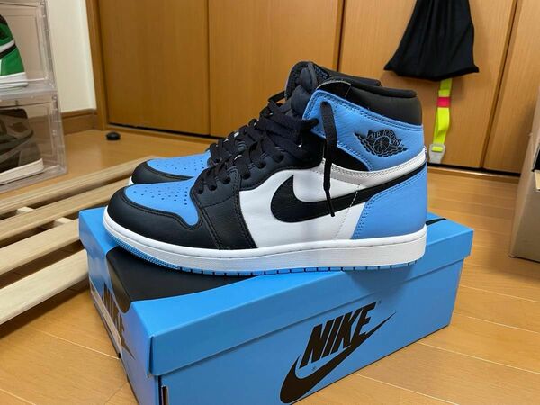 【美品】 Air Jordan 1 High “ UNC Toe “ 28cm