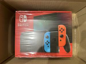 新品未開封品 Nintendo Switch 本体 Joy-Con(L) ネオンブルー/(R) ネオンレッド