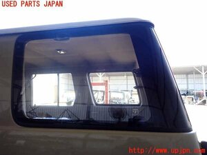 2UPJ-13221382]ランクルプラド(KZJ78W)左クォーターガラス 中古(43R-00034 M284)