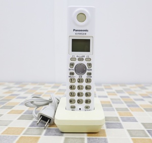 ∨ 子機のみ｜コードレス 電話機 子機のみ ｜Panasonic パナソニック KX-FKN516-S コードレス電話機 ホワイト｜ 電話機 ■N7156