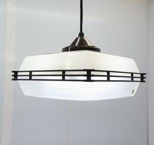 ^ Showa Retro / that time thing! l pendant lighting ceiling lighting 60HzlMITSUBISHI Mitsubishi FCK-P3841B l #P0339