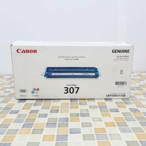 ◎ ｜純正トナーカートリッジ｜Canon キヤノン Cartridge 307 カラーレーザーカートリッジ｜ LBP5000/5100 長期保管品 未開封■O6260