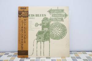 ●LP レコード 帯付き｜セント ルイス ブルース｜RVC RVL-5517 ニュー　オルリンズ　ラスカルズ｜国内盤 JAZZ ジャズ■N5509