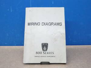 ^ l wiring diagram repair manual WIRING DIAGRAMS 800 SERIES SERVICE MANUAL SUPPLEMENTlROVER AKM5857 Rover 800 series l #N5169