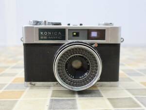 ∨ レトロ・ビンテージ｜フィルムカメラ 753526｜KONICA コニカ EE-MATIC DELUXE ｜ジャンク扱い JUNK ■O6828