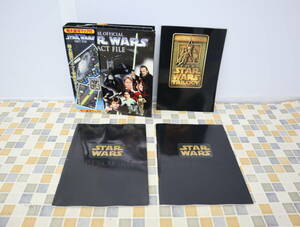 * movie Lucas work l Star Wars pamphlet binder -4 point set l STAR WARSl pamphlet #N8960