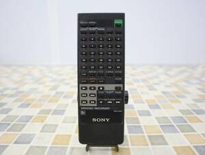 ∝ 赤外線確認済み｜MDレコーダー MDデッキ用 リモコン｜SONY ソニー RM-D3M ｜ ■E5383