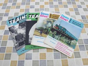 ∧ 汽車 SL｜4冊まとめ Trains Illustrated　Steam Alive!｜IAN ALLAN BOOKS 1952-｜鉄道関係 LOCOMOTIVE RAILWAY ■O1429