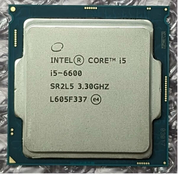 【即決・送料無料・匿名配送】Intel Core i5 6600 LGA1151