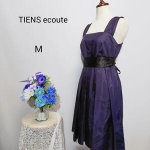 ti Anne e Koo to первоклассный прекрасный товар платье One-piece party лиловый цвет серия М