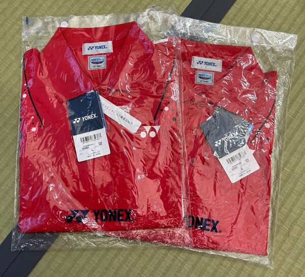 送料無料 ヨネックス ゲームシャツ ウィメンズ 女性用 Lサイズ 2枚 洗い替えや着替えに便利 人気 おしゃれ ベリークール搭載 日本製 新品 
