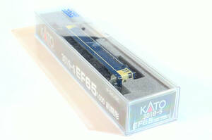 【G45528】KATO「No.3019-5　EF65 1000前期形」ケース入り　EF65形電気機関車　中古Nゲージ　ジャンク