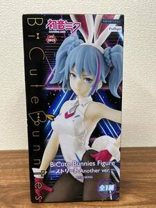 ○ 【未開封】 初音ミク フィギュア BiCute Bunnies Figure バニー ストリートAnother プライズ 網タイツ