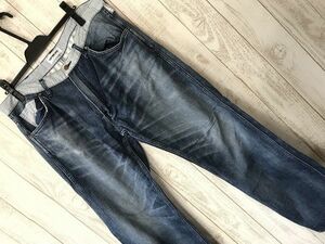  рекомендация *[APE] Ape Denim джинсы XL Classic woshu обработка Vintage редкий модель максимально высокий. помятость 