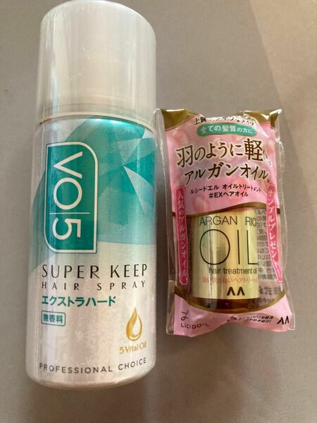 ＶＯ５SUOER KEEP HAIR SPRAYエクストラハード無香料20 g羽のように輕アルガンオイル７mg