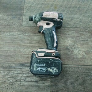 【中古現状品】Makita　マキタ　TD136D　14.4V　充電式インパクトドライバ【訳あり】