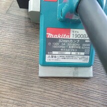 【中古現状品】MAKITA　マキタ　1900BA　82㎜　カンナ_画像2