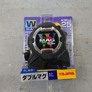 【未使用品】Tajima　タジマ　CWM3S2555S　セフG3ゴールド　ダブルマグ25　5.5m