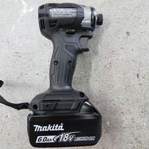 【未使用品】MAKITA　マキタ　TD173DRGXB　充電式インパクトドライバ　ブラック　フルセット_画像3