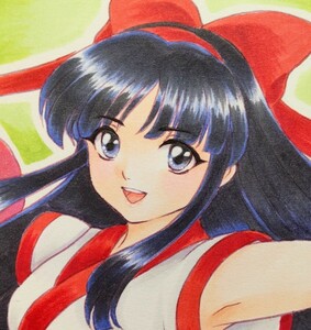 Art hand Auction Hand-drawn illustration ★ Samurai Spirits ★ Nakoruru ★ A6 size, Comics, Anime Goods, Hand-drawn illustration