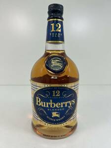 H0605-11 1932【1円スタート】 バーバリー　Burberrys　12年　ウイスキー　700ml　40％　未開栓　古酒