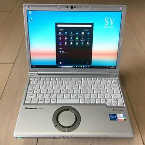 2021年大容量モデル! 601）SSD1TB搭載 Panasonic CF-SV1 Core i5-1145G7 2.6GHz/RAM 16GB 累積使用時間 8130時間（140601）